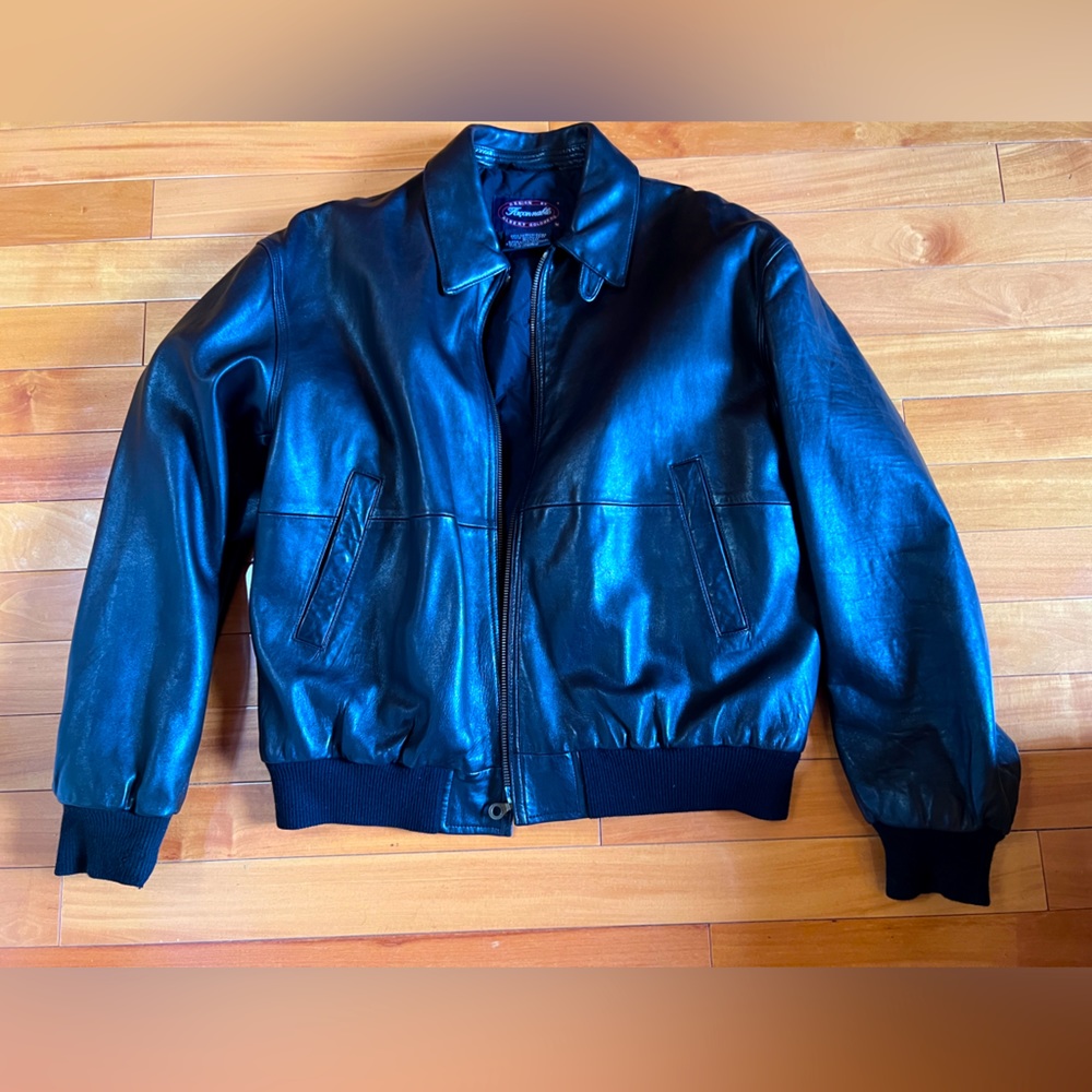 Leather Faconable Jacket